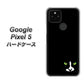 Google Pixel 5 高画質仕上げ 背面印刷 ハードケース【398 黒ネコ】