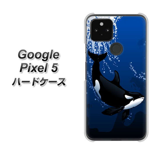 Google Pixel 5 高画質仕上げ 背面印刷 ハードケース【423 シャチ】