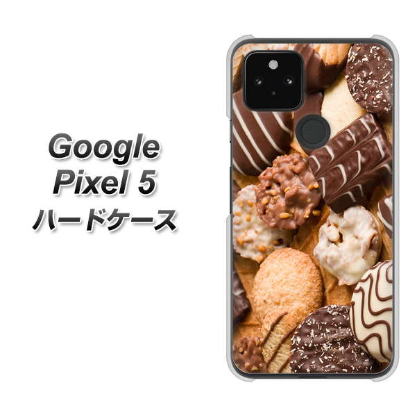 Google Pixel 5 高画質仕上げ 背面印刷 ハードケース【442 クッキー mix】