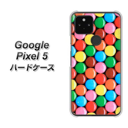 Google Pixel 5 高画質仕上げ 背面印刷 ハードケース【448 マーブルチョコ】