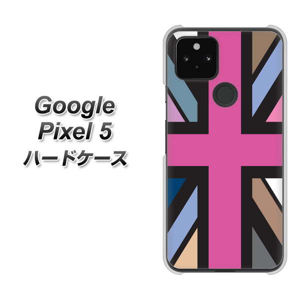 Google Pixel 5 高画質仕上げ 背面印刷 ハードケース【507 ユニオンジャック デスカラー】