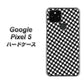 Google Pixel 5 高画質仕上げ 背面印刷 ハードケース【514 和柄＆筆文字 風車】