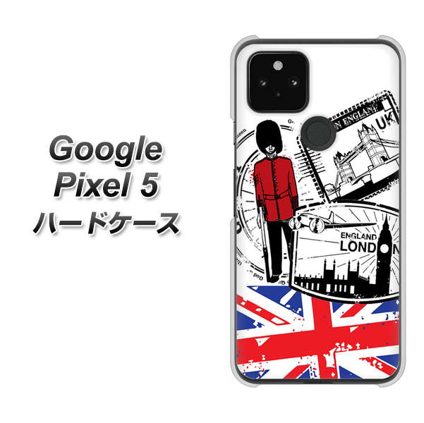 Google Pixel 5 高画質仕上げ 背面印刷 ハードケース【574 ＬＯＮＤＯＮ】