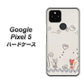 Google Pixel 5 高画質仕上げ 背面印刷 ハードケース【1103 クラフト写真ネコ】