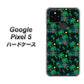 Google Pixel 5 高画質仕上げ 背面印刷 ハードケース【1315 月夜とヤシ】