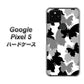 Google Pixel 5 高画質仕上げ 背面印刷 ハードケース【1336 夜の蝶】