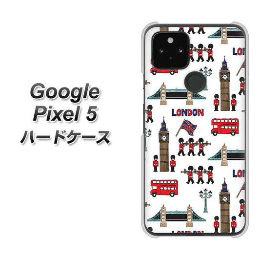 Google Pixel 5 高画質仕上げ 背面印刷 ハードケース【EK811 ロンドンの街】