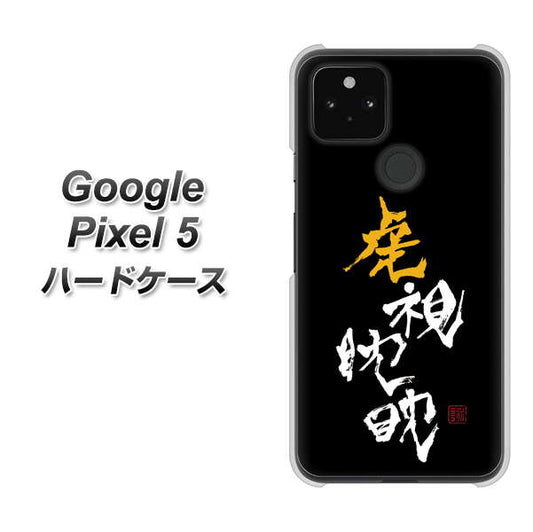 Google Pixel 5 高画質仕上げ 背面印刷 ハードケース【OE803 虎視眈々】