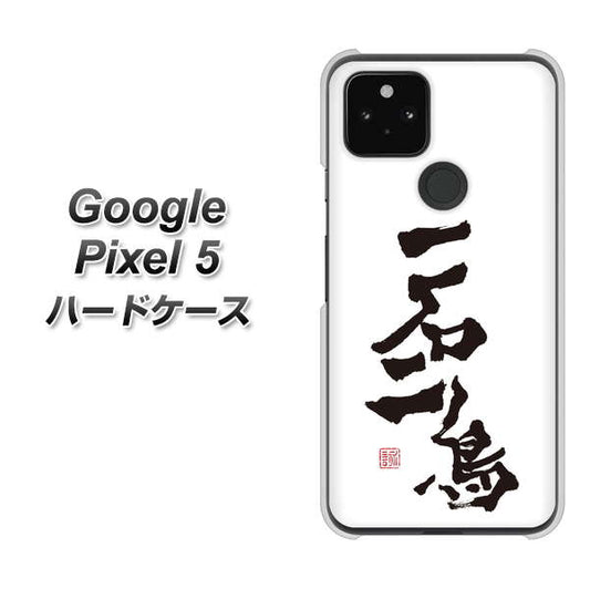 Google Pixel 5 高画質仕上げ 背面印刷 ハードケース【OE844 一石二鳥】