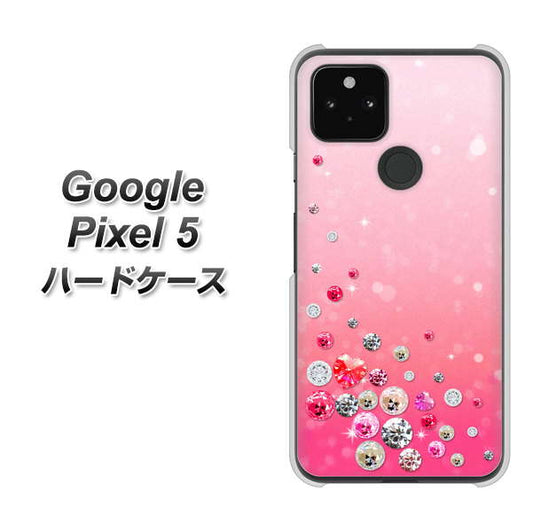 Google Pixel 5 高画質仕上げ 背面印刷 ハードケース【SC822 スワロデコ風プリント】