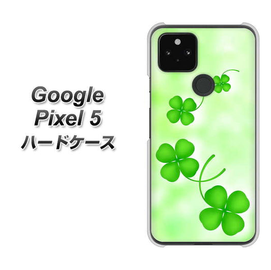 Google Pixel 5 高画質仕上げ 背面印刷 ハードケース【VA819 まいおりる幸運】
