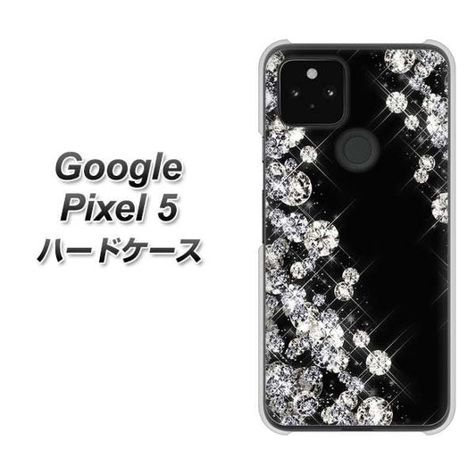 Google Pixel 5 高画質仕上げ 背面印刷 ハードケース【VA871 ダイヤモンドフレーム】