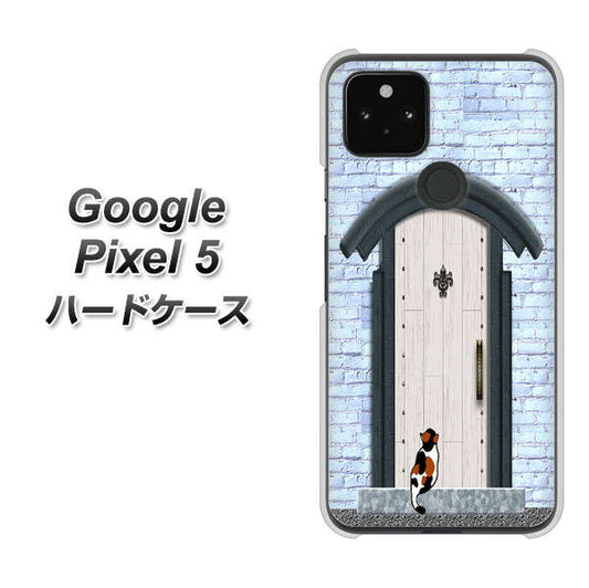 Google Pixel 5 高画質仕上げ 背面印刷 ハードケース【YA951 石ドア01】