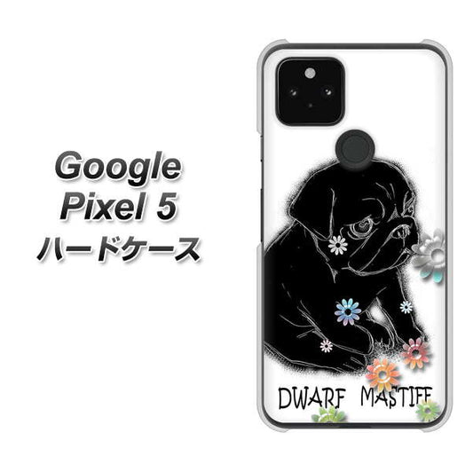 Google Pixel 5 高画質仕上げ 背面印刷 ハードケース【YD859 パグ05】