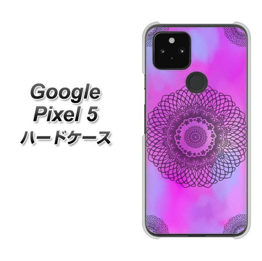 Google Pixel 5 高画質仕上げ 背面印刷 ハードケース【YJ344 レース】