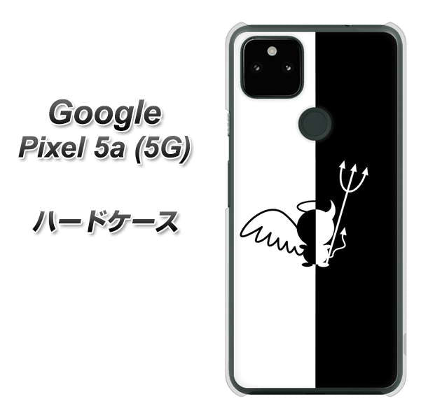 Google Pixel 5a (5G) 高画質仕上げ 背面印刷 ハードケース【027 ハーフデビット】
