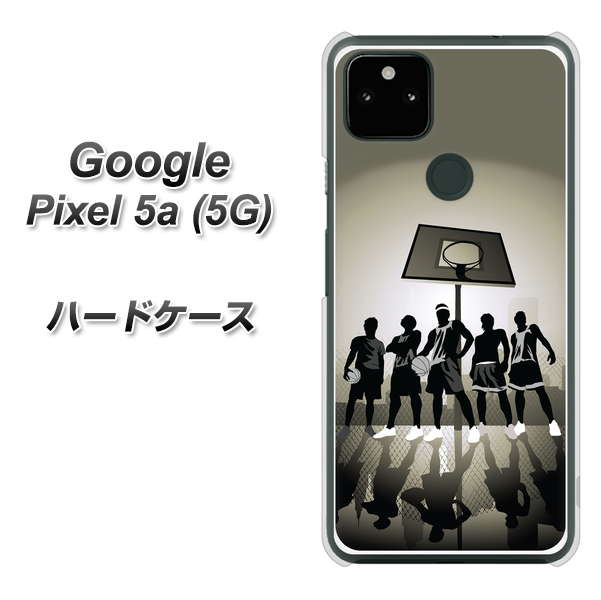 Google Pixel 5a (5G) 高画質仕上げ 背面印刷 ハードケース【389 クールバスケ】