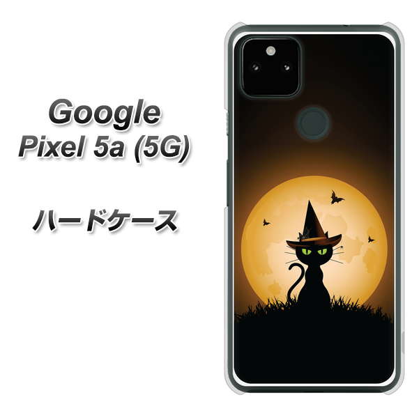 Google Pixel 5a (5G) 高画質仕上げ 背面印刷 ハードケース【440 猫の魔法使い】