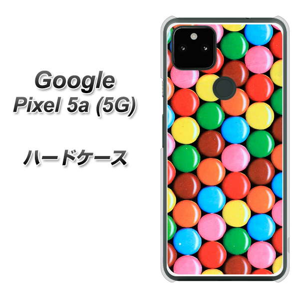 Google Pixel 5a (5G) 高画質仕上げ 背面印刷 ハードケース【448 マーブルチョコ】