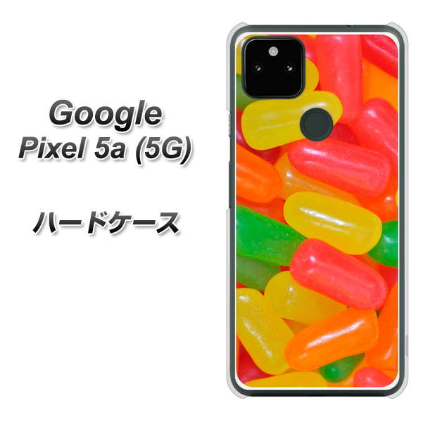 Google Pixel 5a (5G) 高画質仕上げ 背面印刷 ハードケース【449 ジェリービーンズ】