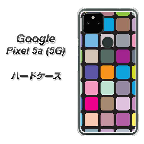 Google Pixel 5a (5G) 高画質仕上げ 背面印刷 ハードケース【509 カラースクエア】