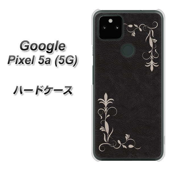 Google Pixel 5a (5G) 高画質仕上げ 背面印刷 ハードケース【EK825 レザー風グラスフレーム】