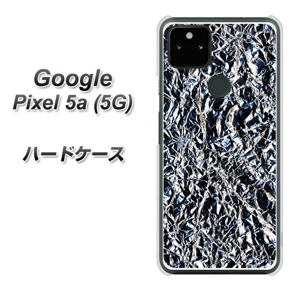 Google Pixel 5a (5G) 高画質仕上げ 背面印刷 ハードケース【EK835  スタイリッシュアルミシルバー】