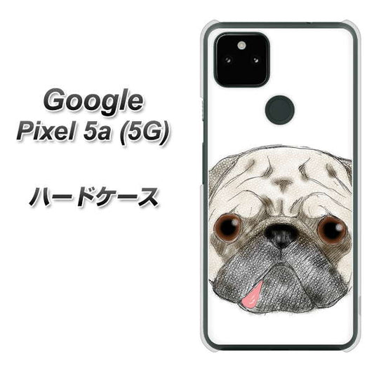 Google Pixel 5a (5G) 高画質仕上げ 背面印刷 ハードケース【YD855 パグ01】