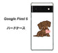 Google Pixel 6 高画質仕上げ 背面印刷 ハードケース【394 I love ダックス】