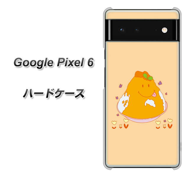 Google Pixel 6 高画質仕上げ 背面印刷 ハードケース【MA904 台湾風かき氷】