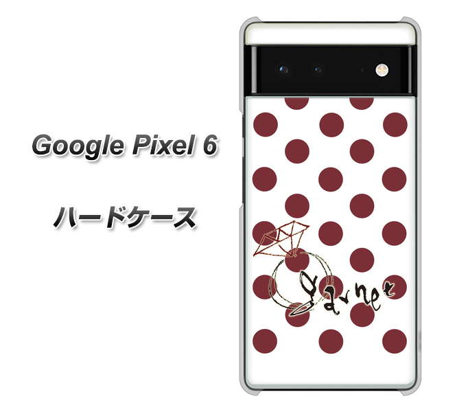 Google Pixel 6 高画質仕上げ 背面印刷 ハードケース【OE810 1月ガーネット】