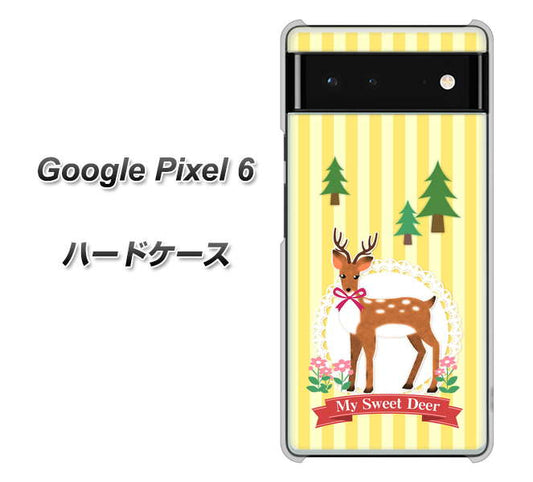 Google Pixel 6 高画質仕上げ 背面印刷 ハードケース【SC826 森の鹿】