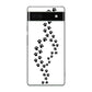 Google Pixel 6a 高画質仕上げ 背面印刷 ハードケース 【066 あしあと】