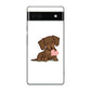 Google Pixel 6a 高画質仕上げ 背面印刷 ハードケース 【394 I love ダックス】