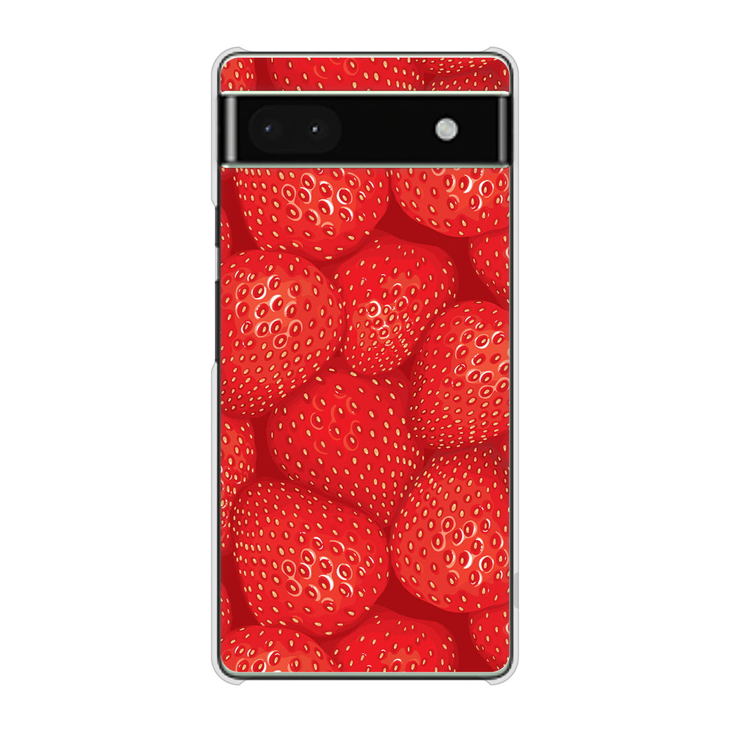 Google Pixel 6a 高画質仕上げ 背面印刷 ハードケース スイーツ
