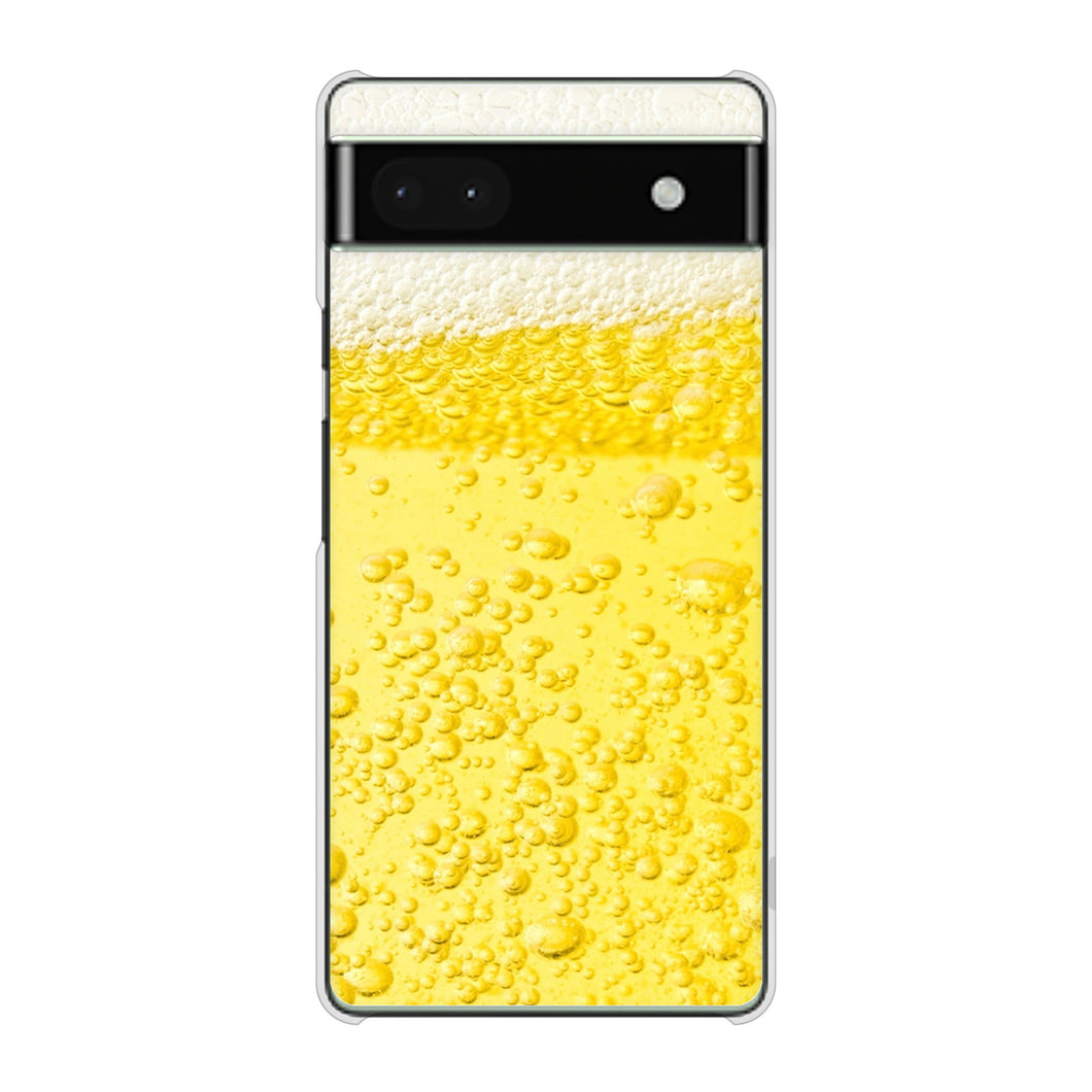 Google Pixel 6a 高画質仕上げ 背面印刷 ハードケース 生ビール
