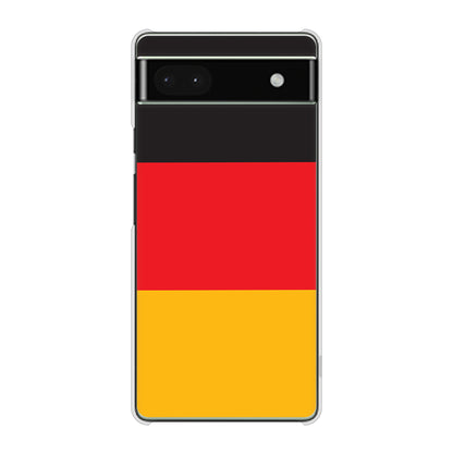 Google Pixel 6a 高画質仕上げ 背面印刷 ハードケース 国旗
