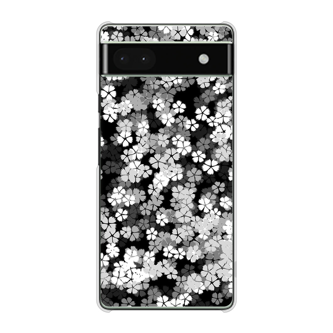 Google Pixel 6a 高画質仕上げ 背面印刷 ハードケース 【1332 夜桜】