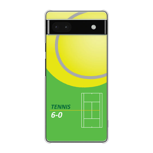 Google Pixel 6a 高画質仕上げ 背面印刷 ハードケース 【IB920 TENNIS】