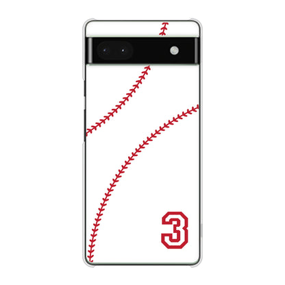 Google Pixel 6a 高画質仕上げ 背面印刷 ハードケース baseball