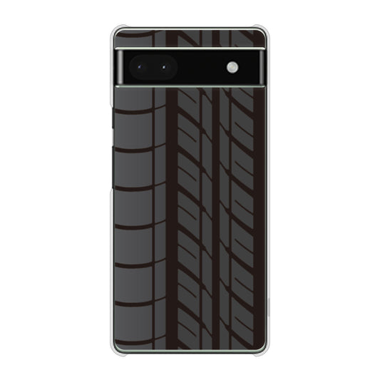 Google Pixel 6a 高画質仕上げ 背面印刷 ハードケース 【IB931 タイヤ】