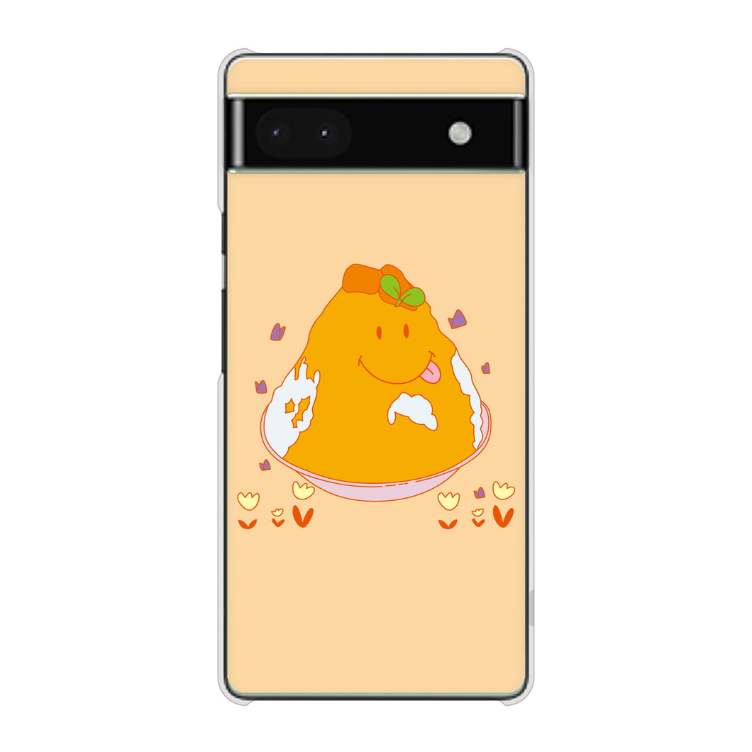 Google Pixel 6a 高画質仕上げ 背面印刷 ハードケース スイーツイラスト