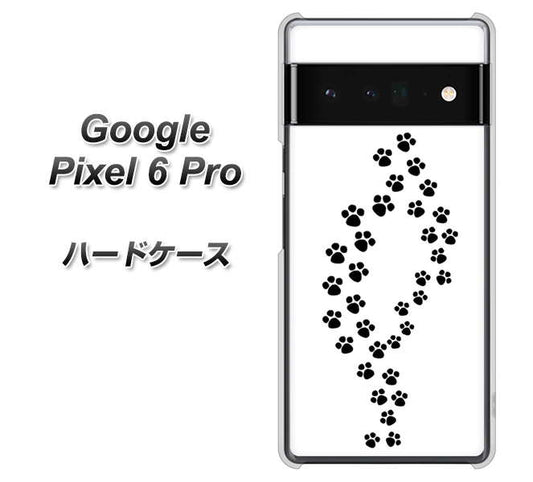 Google Pixel 6 Pro 高画質仕上げ 背面印刷 ハードケース【066 あしあと】