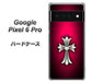 Google Pixel 6 Pro 高画質仕上げ 背面印刷 ハードケース【249 クロスレッド】
