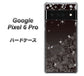 Google Pixel 6 Pro 高画質仕上げ 背面印刷 ハードケース【327 薔薇とダイヤモンド】