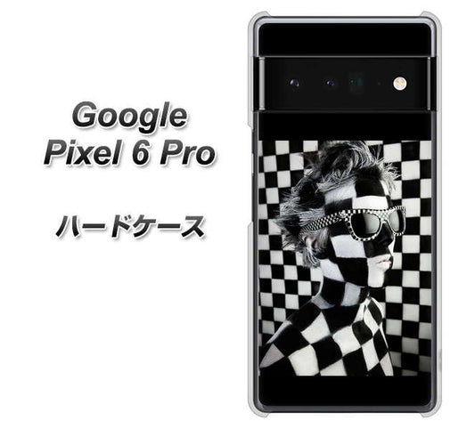 Google Pixel 6 Pro 高画質仕上げ 背面印刷 ハードケース【357 bk&wh】