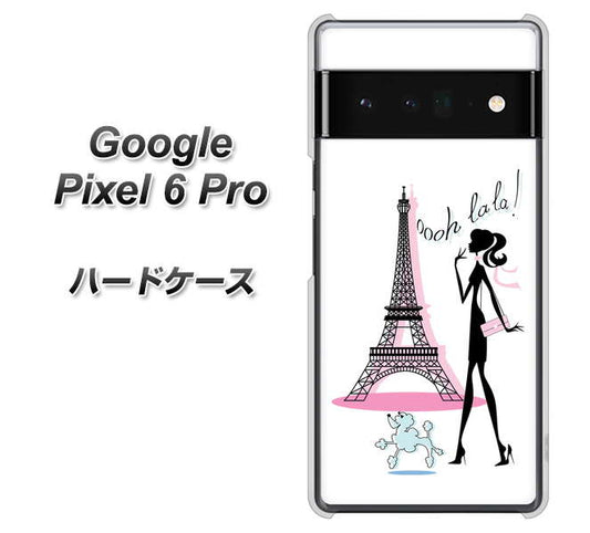 Google Pixel 6 Pro 高画質仕上げ 背面印刷 ハードケース【377 エレガント】