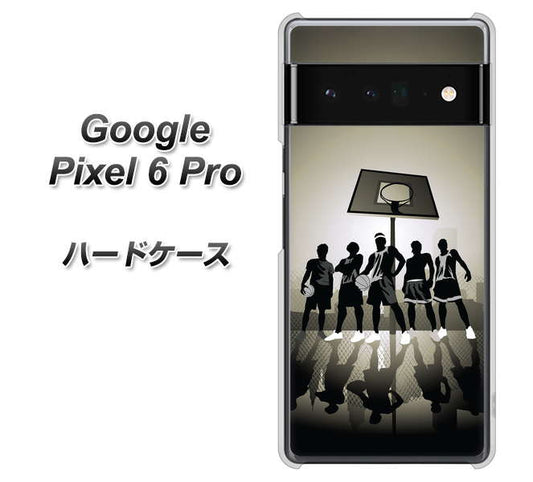Google Pixel 6 Pro 高画質仕上げ 背面印刷 ハードケース【389 クールバスケ】