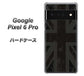 Google Pixel 6 Pro 高画質仕上げ 背面印刷 ハードケース【505 ユニオンジャック ダーク】