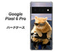 Google Pixel 6 Pro 高画質仕上げ 背面印刷 ハードケース【595 にゃんとサイクル】